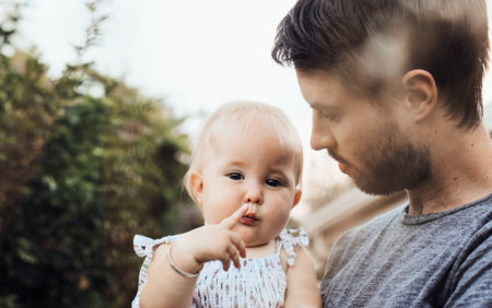 male with child